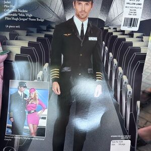 Pilot Costume with Jacket and Hat